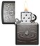Zippo CI017470 218 Jack Daniels Black Matte Windproof Lighter