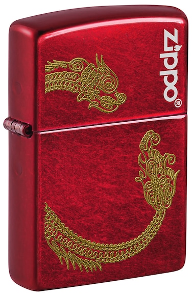 Zippo CI411720 21063 Luxury Candy Apple Red Windproof Lighter