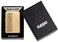 Zippo CI411712 254B Solid Brass Luxury High Polish Brass Windproof Lighter