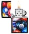 Zippo CI001280 218 Mazzi Eight Ball Black Matte Windproof Lighter