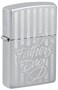Zippo MP404855 250 Father's Day High Polish Chrome Windproof Lighter