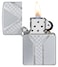 Zippo AE401574 162 South Africa Flag Armor Brushed Chrome Windproof Lighter
