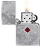 Zippo AE401573 167 Cross Armor High Polish Chrome Windproof Lighter