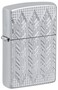 Zippo AE400165 167 Fence Armor High Polish Chrome Windproof Lighter