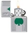 Zippo AE401575 167 Ace Design Armor High Polish Chrome Windproof Lighter