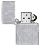 Zippo AE182901 167 Flames Armor High Polish Chrome Windproof Lighter