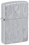 Zippo AE182901 167 Flames Armor High Polish Chrome Windproof Lighter