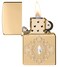 Zippo AE401570 169 Antique Decoration Armor High Polish Brass Windproof Lighter
