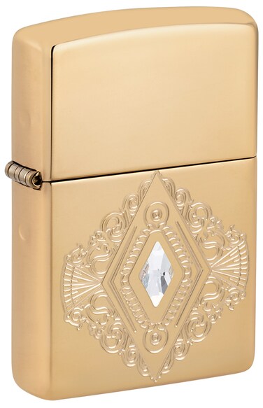 Zippo AE401570 169 Antique Decoration Armor High Polish Brass Windproof Lighter