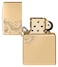 Zippo AE401576 169 Vintage Frame Armor High Polish Brass Windproof Lighter