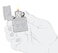 Zippo 48838 167 Zippo Flame Design Armor High Polish Chrome Windproof Lighter