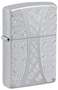 Zippo AE400241 167 Diamonds Armor High Polish Chrome Windproof Lighter