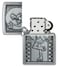 Zippo 48904 200 Waitress Emblem Brushed Chrome Windproof Lighter