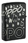 Zippo 48908 218 Zippo Design Black Matte Windproof Lighter