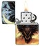 Zippo 48934 49193 Dragon Design Glow In The Dark Windproof Lighter