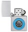 Zippo 48975 205 Navy Emblems Satin Chrome Windproof Lighter