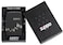Zippo 48980 218 Zippo Design Black Matte Windproof Lighter