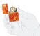 Zippo 48981 48458 Fire Zippo Design 540 Fusion Windproof Lighter