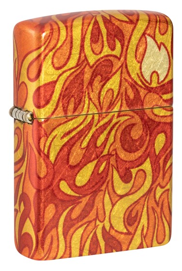 Zippo 48981 48458 Fire Zippo Design 540 Fusion Windproof Lighter