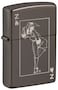 Zippo 49797 150 Windy Design Black Ice Windproof Lighter