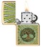 Zippo 48391 254 Spiritual Design High Polish Brass Windproof Lighter