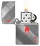 Zippo 48451 28182 Ace Design Diagonal Weave Windproof Lighter