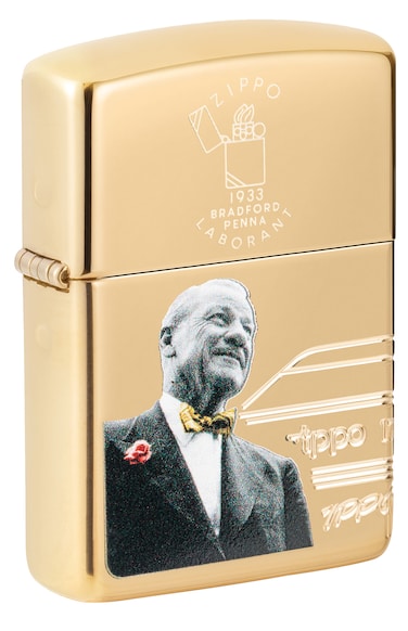 Zippo 48716 169 Founder's Day Collectible 2023 Armor High Polish Brass Windproof Lighter