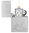 Zippo 48728 205 Dance Design Satin Chrome Windproof Lighter