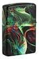 Zippo 48774 49193 Swirl Design Glow In The Dark Windproof Lighter