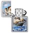 Zippo CI007466 207 Mazzi Tall Ship Street Chrome Windproof Lighter
