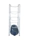 Tier Water Bottle Storage Rack Silver 28x50inch