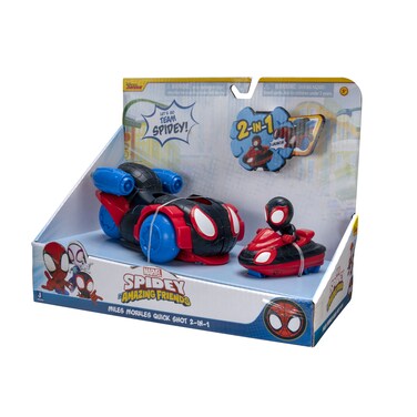Spidey N Friends Vehicle Miles Morales Quick Shot Vehicle
