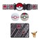 Pokemon Pkw3157 Bandolier Set - Premier Ball, Timer Ball &amp; Eeve, Official Set with Figure