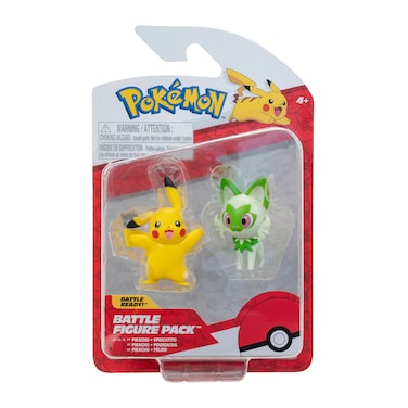 Pokemon Battle Figure Pikachu+Sprigatito