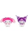 Hello Kitty 8-Inch Plush 2 Pack 50th &amp; 20th Anniversary Kuromi and Melody HKT0484