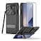 Samsung Galaxy Z Fold 6 Case With S Pen Holder, CamShield Fold 6 Case with Screen Protector, Hinge Protection, Slide Camera Cover, Hidden Kickstand, Slim Stylish, Black