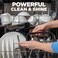 Finish Quantum All in 1 Dishwasher Tablets, Lemon Sparkle Scent, 42 Tabs