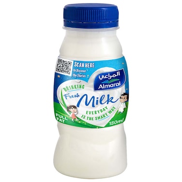 Almarai Full Fat Fresh Milk, 180ml
