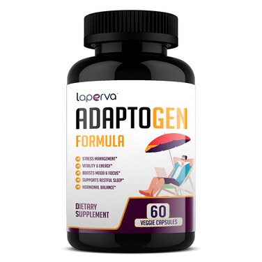 Laperva Adaptogen Formula, 60 Veggie Capsules, Stress Management