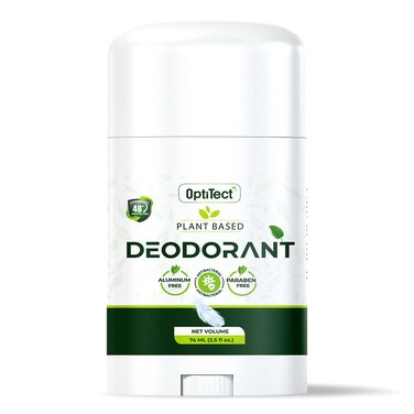 Optitect Plant Based Deodorant, 1 Piece, Natural Ingredients
