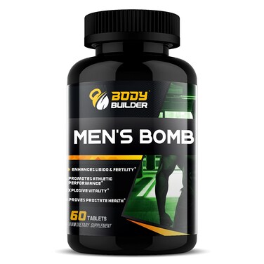 Body Builder Men's Bomb, 60 Tablets, Enhances Libido &amp; Fertility
