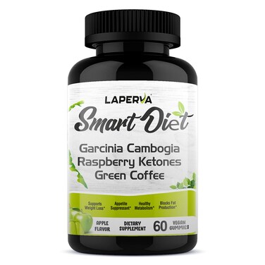 Laperva Smart Diet, Apple, 60 Veggie Gummies