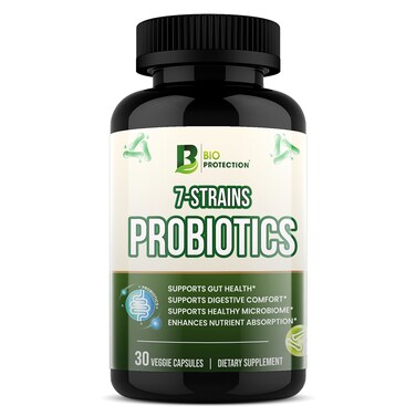 Bio Protection 7-Strain Probiotics, 30 Veggie Capsules