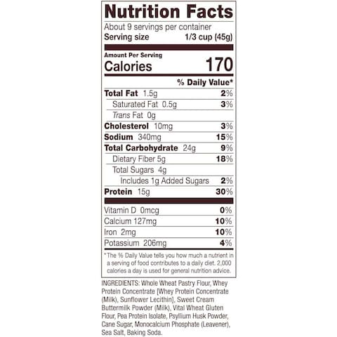 Bob&#39;s  Red Mill Protein Pancake &amp; Waffle Mix 397g