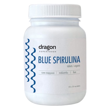 Dragon Superfoods Blue Spirulina Tablets, 50g