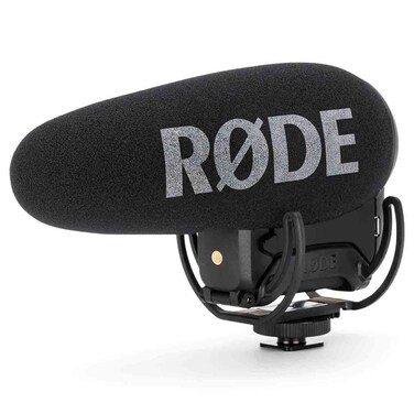 Rode VideoMic Pro Plus Premium On-Camera Microphone, Black, VideoMic Pro+