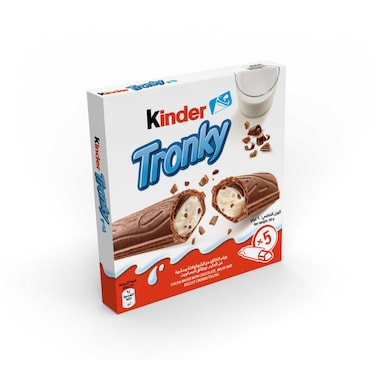 Kinder Tronky Cocoa wafer with chocolate, Milky and biscuit crumbs filling, 90g