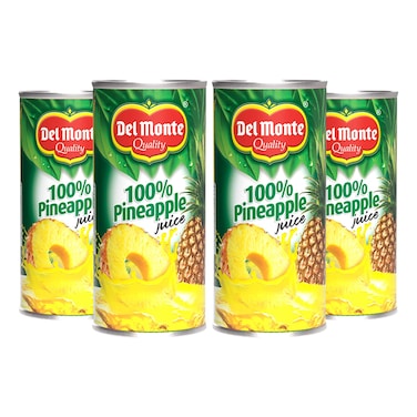 دِل مونتي عصير أناناس، ‎240 ملل‎، حزمة من 4