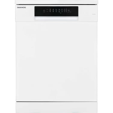Daewoo , 6 programmes 15 place Free Standing Dishwasher , White , Made in Turkiye, DDW,Z1511W , 1 Year Warranty