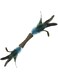 Gigwi Catnip Johnny Stick, Brown/Blue, 7068